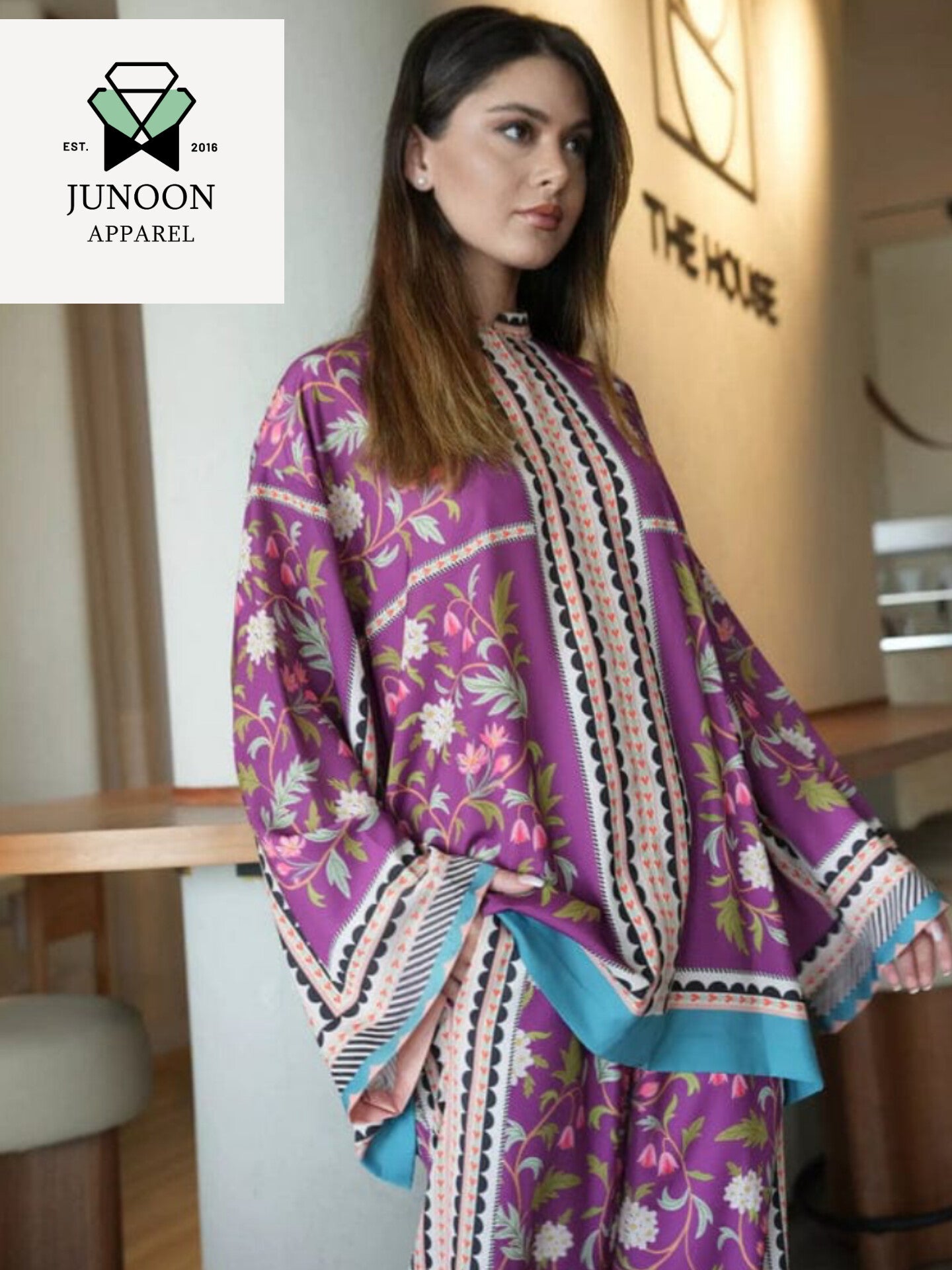 PRINTED CO ORD SET 2 PC