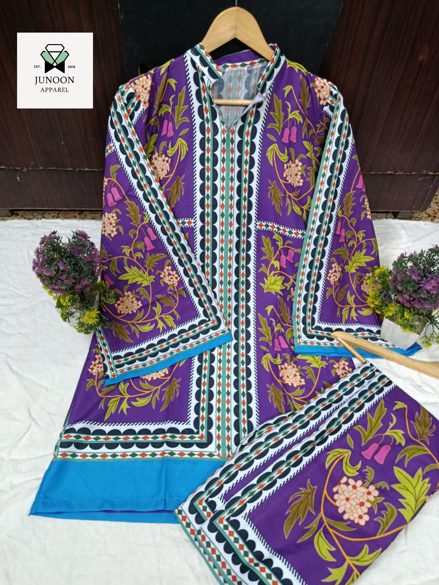 PRINTED CO ORD SET 2 PC