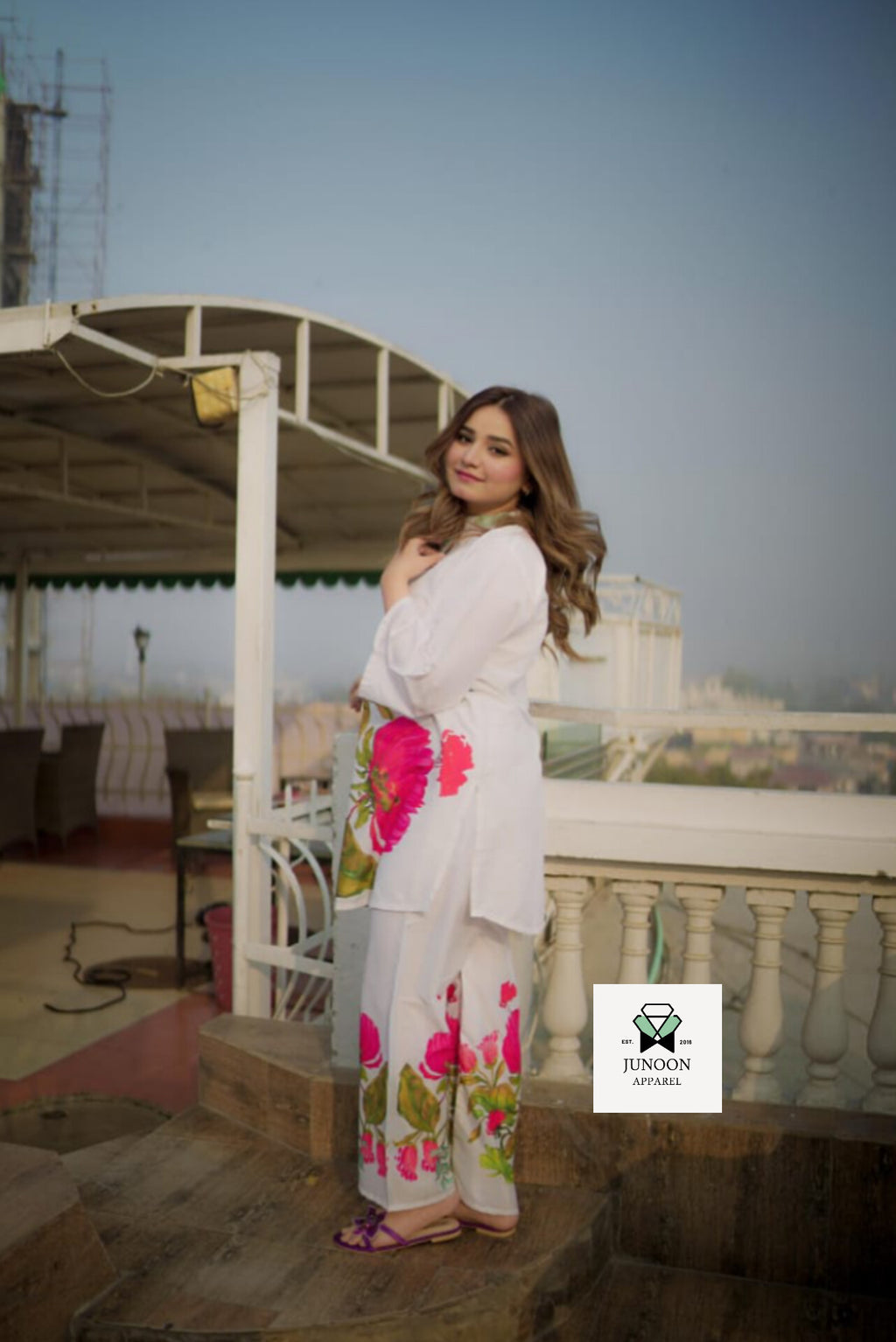 PRINTED CO ORD SET 2 PC