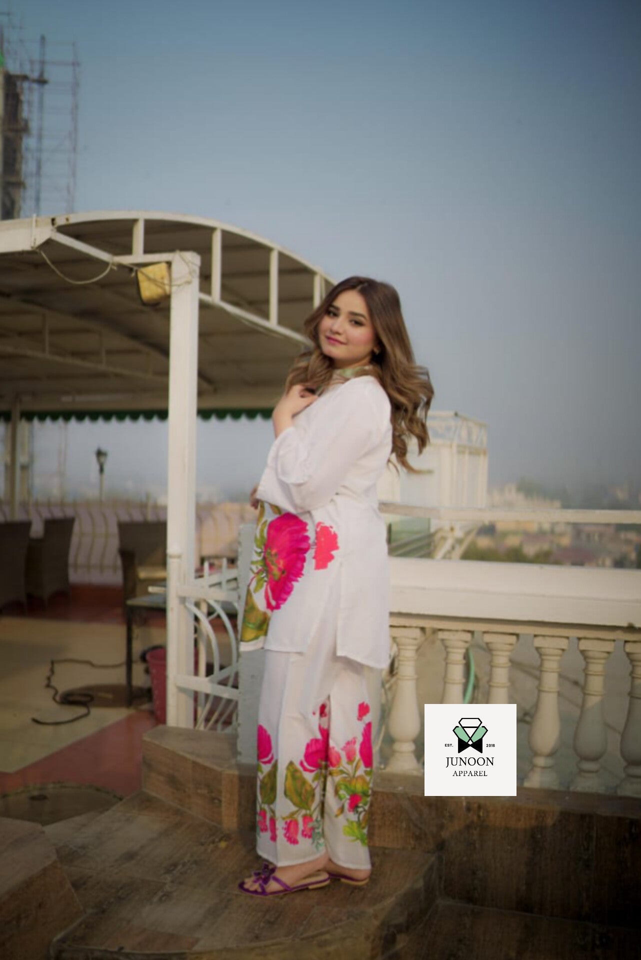 PRINTED CO ORD SET 2 PC