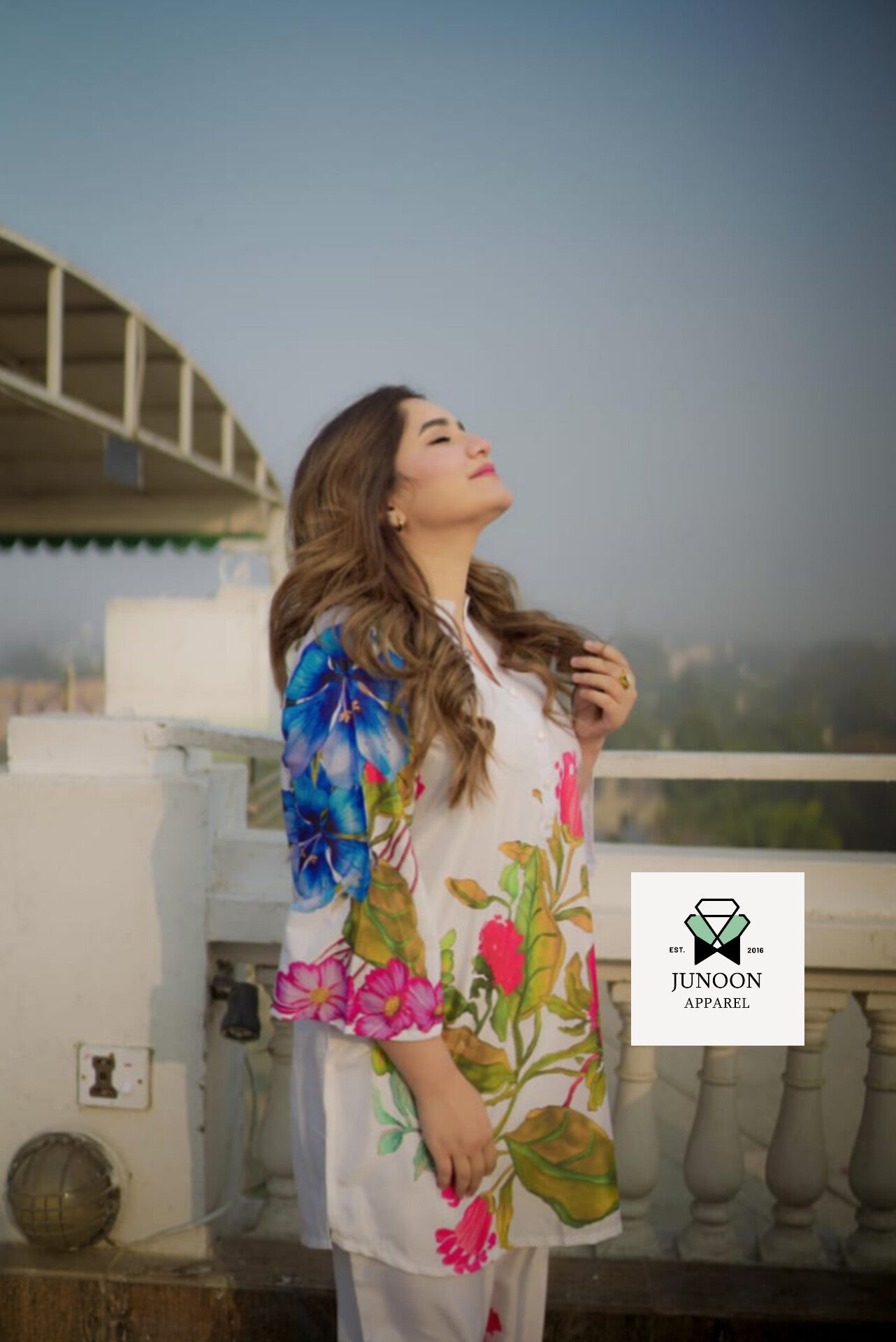 PRINTED CO ORD SET 2 PC