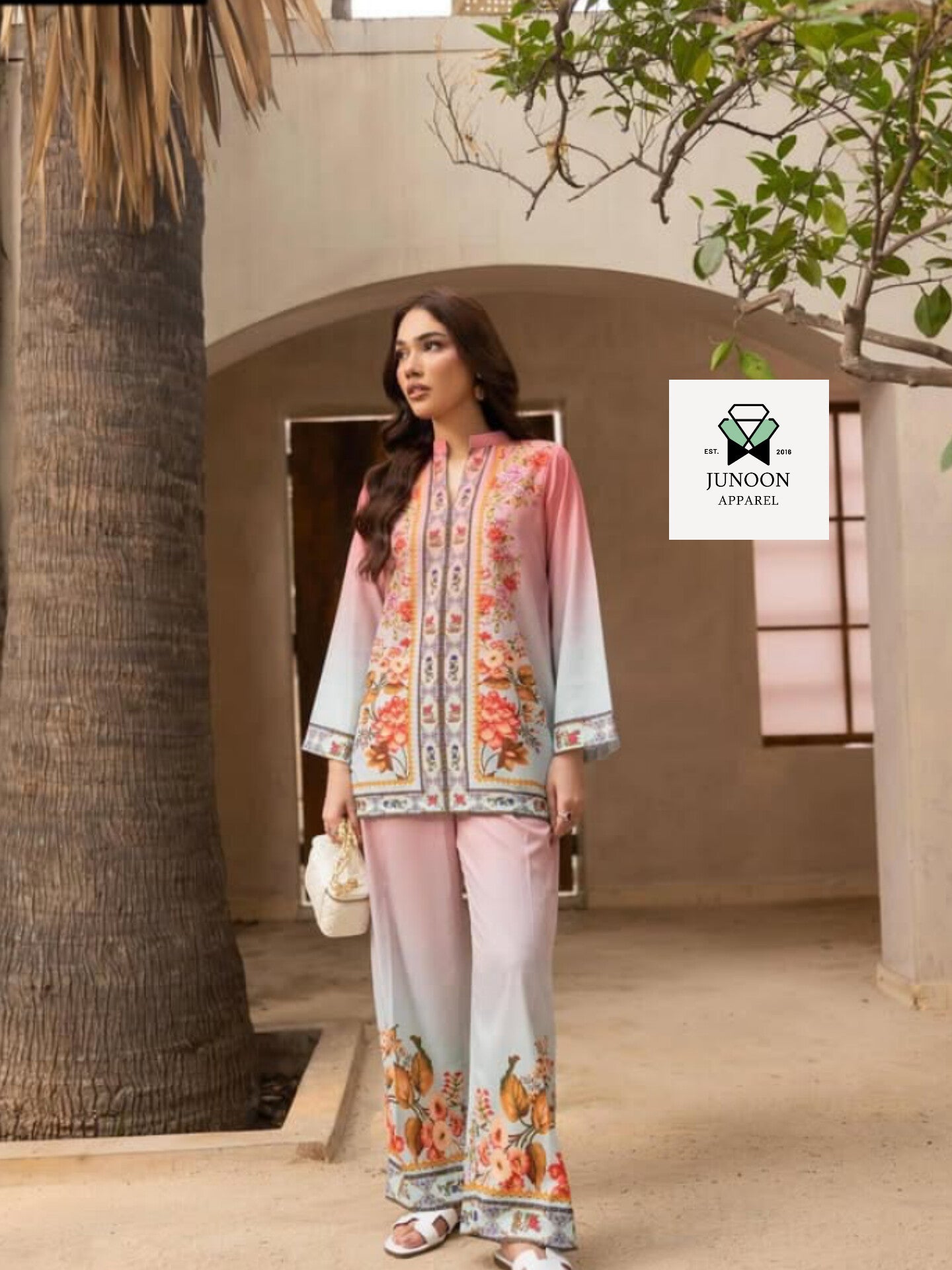 PINK CO ORD SET  2 PC